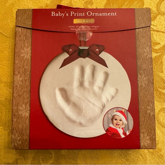 Baby’s Print ornament NEW - Picture 1 of 2